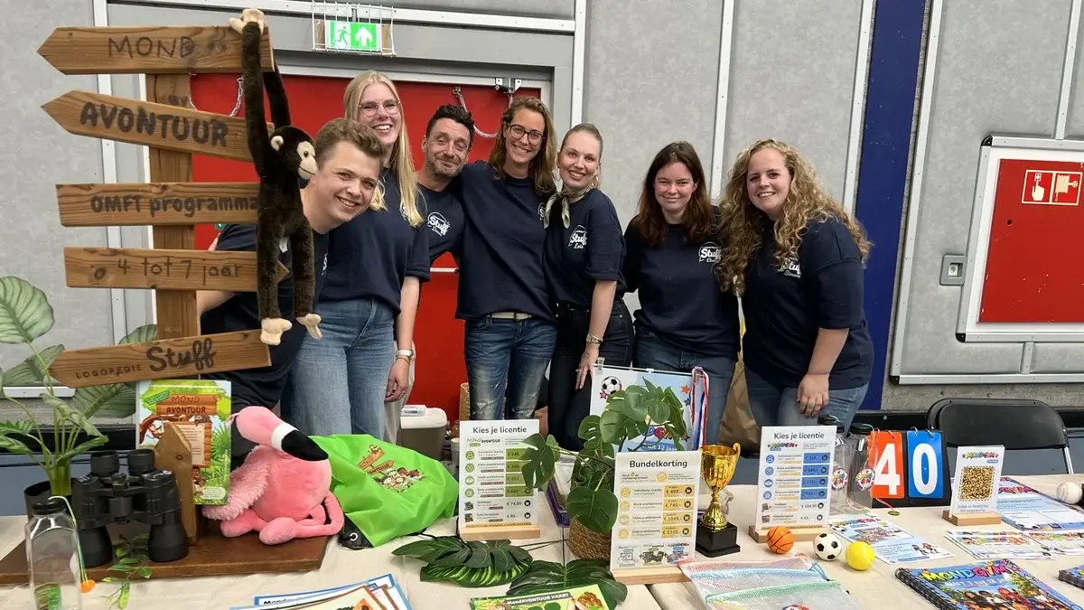 Het team van Logopedie STUFF op Logo Fair 2026